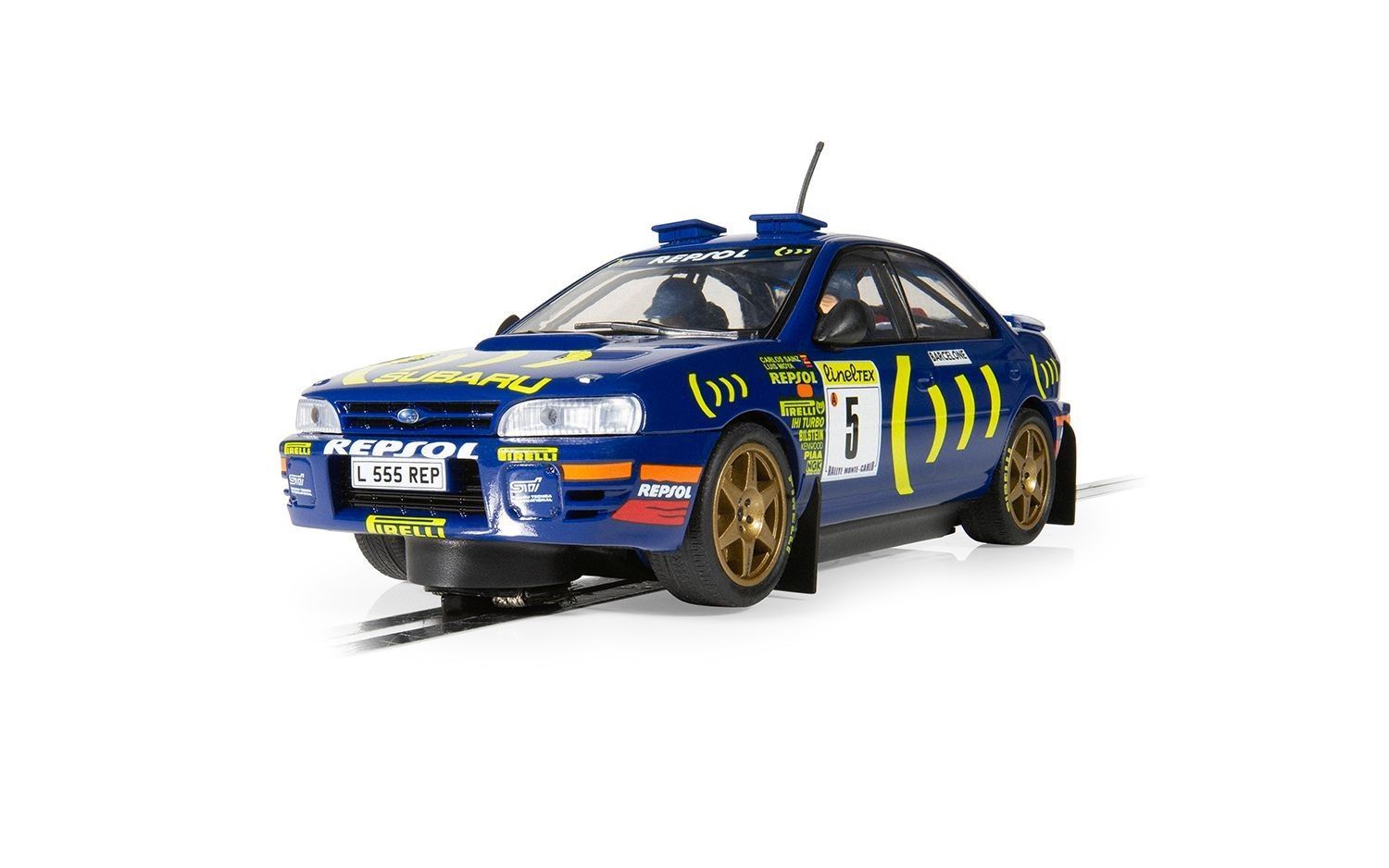 Scalextric C4555 Subaru Impreza WRX - 1995 Carlos Sainz Slot Car