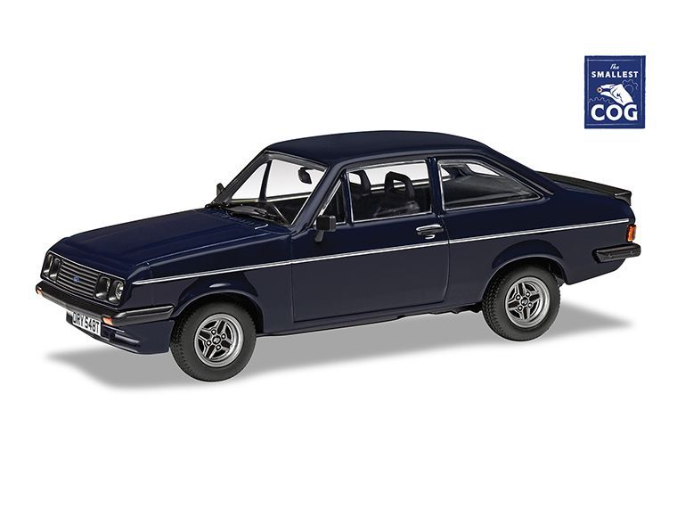 Corgi VA14909 Ford Escort Mk2 RS2000, Midnight Blue (Richard Hammond's The Smallest Cog) Diecast Model