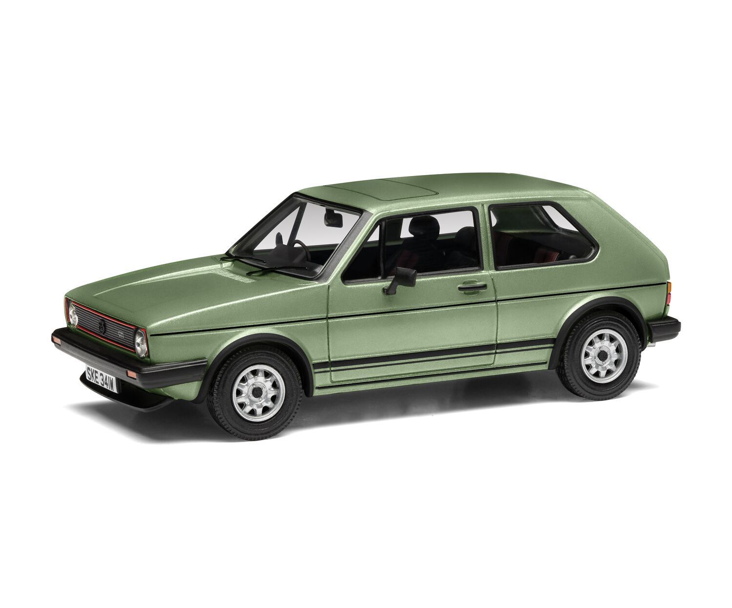Corgi VA12010 Volkswagen Golf MkI GTI, Inari Silver Diecast Model