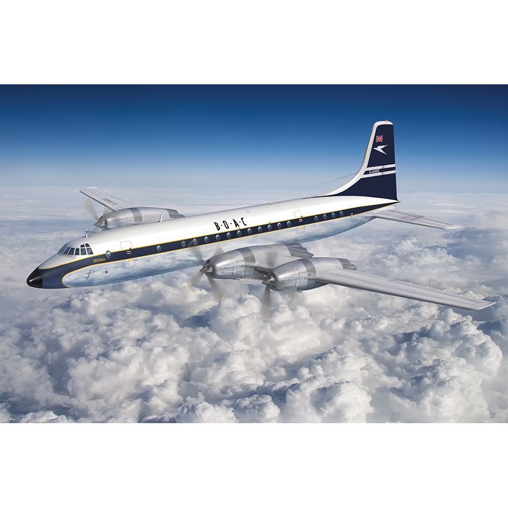 Roden 312 British Bristol 175 Britannia Passenger Aircraft 1:144 Scale Plastic Model Kit