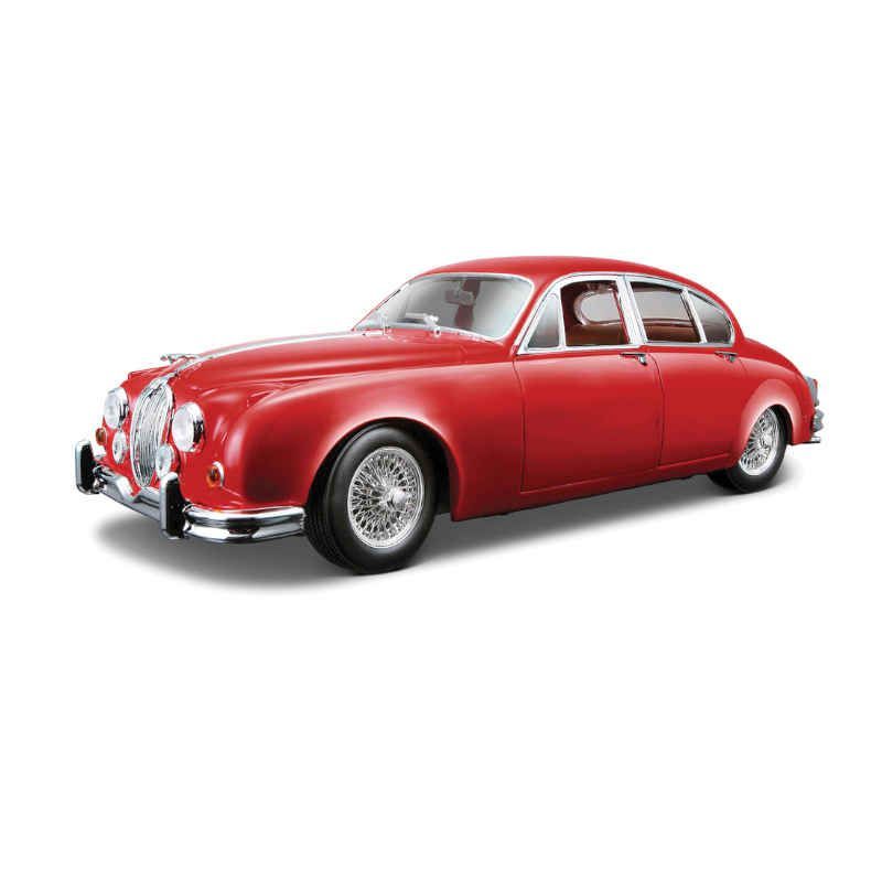 Bburago 18-12009 Jaguar  MKII 1959 Red 1:18 Scale Diecast Model