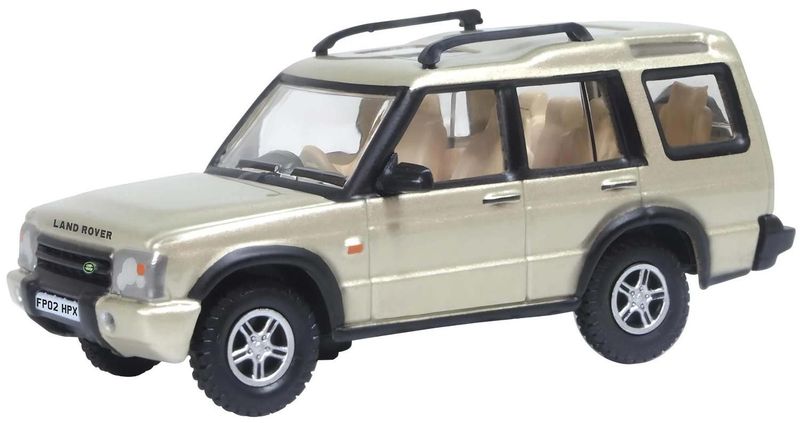 Oxford Diecast Land Rover Discovery 2 White Gold (76LRD002) 1:76 (OO) Scale Model