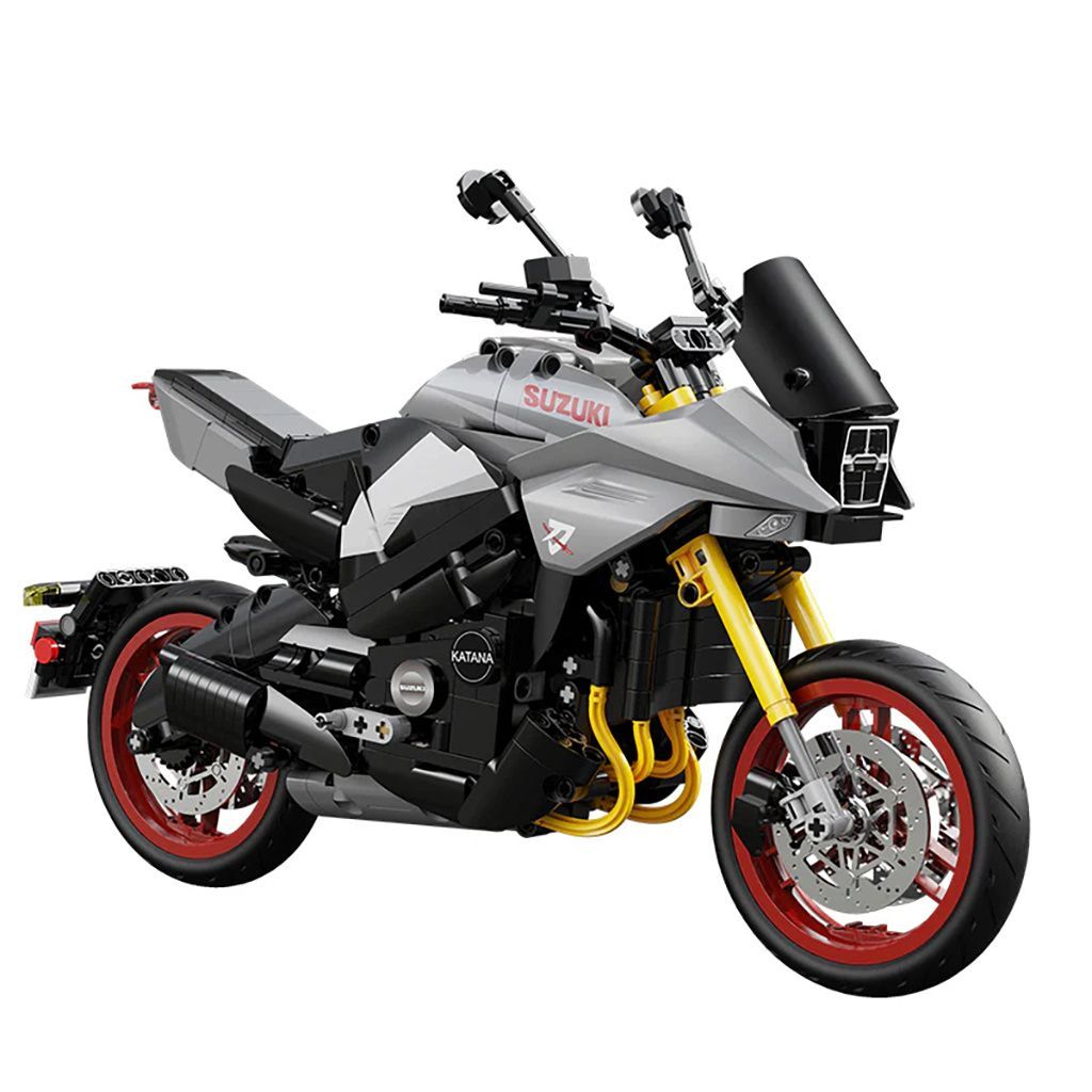 CaDA C59021W 1:6 Suzuki Katana Motorcycle- 1104 pcs Plastic Brick Construction Kit