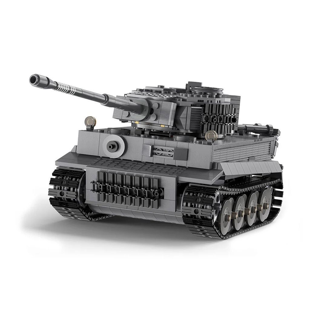 CaDA C61071W Radio Controlled Tiger Tank- 925 pcs Plastic Brick Construction Kit