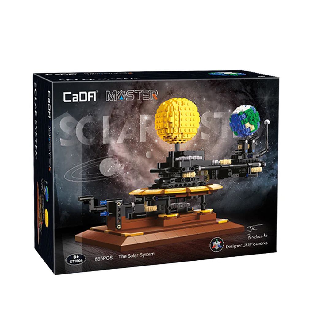 CaDA C71004W The Solar System - 865pcs Plastic Brick Construction Kit