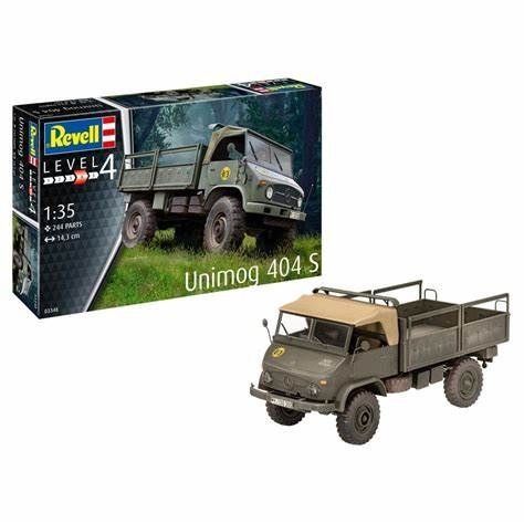 Revell 03348 Unimog 404S 1:35 Scale Plastic Model Kit