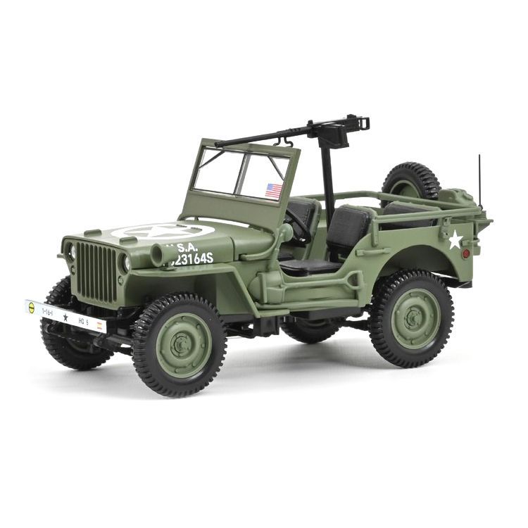 Norev 189016 1944 Jeep Army D-Day 1:18 Scale Diecast Model