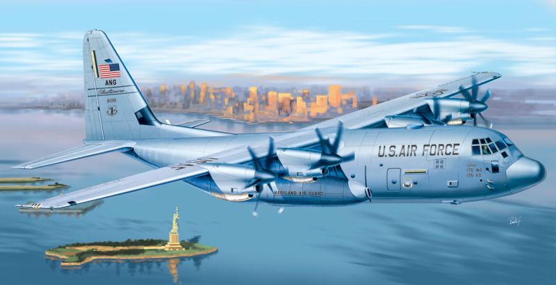 Italeri 1255 C-130J Hercules 1:72 Scale Plastic Model Kit