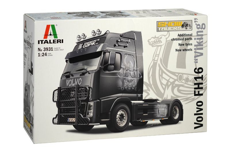 Italeri 3931 Volvo FH16 XXL "Viking" 1:24 Scale Plastic Model Kit