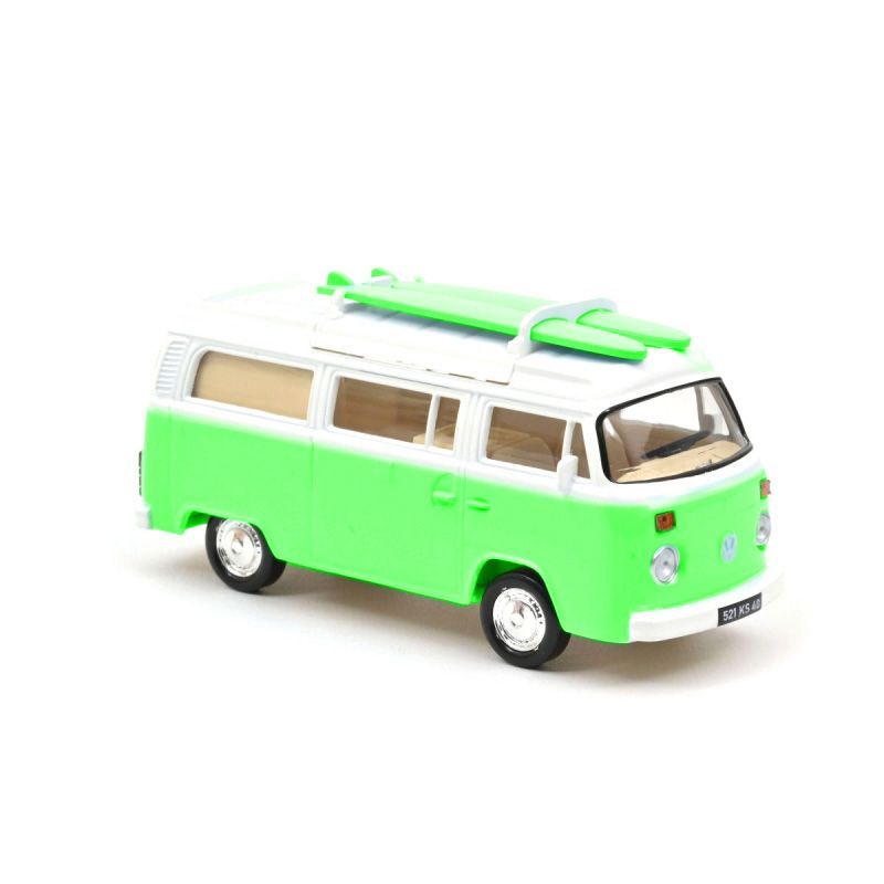 Norev 841103   1973 VW T2b Camper Van - Green 1:43 Scale Diecast Model
