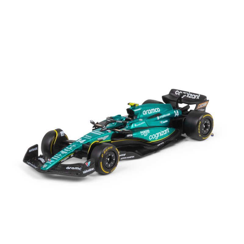 Bburago 18-38190 F1 Aston Martin AMR23 #14 Fernando Alonso 2023 1:43 Scale Diecast Model