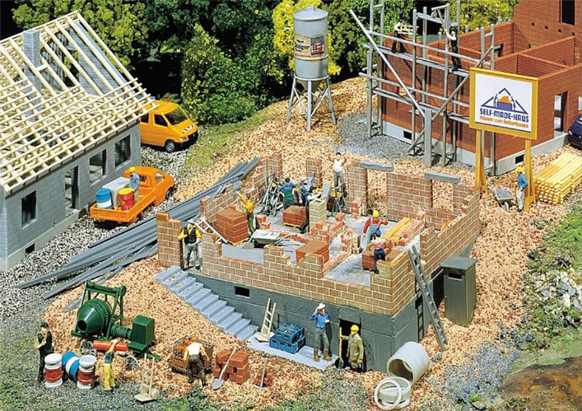 Gaugemaster GM437 Fordhampton Building Site Accessories Kit OO Scale
