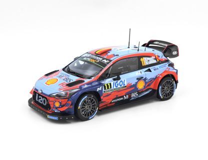 BELKITS BEL014 Hyundai I20 Coupe WRC 2019 Neuville 1:24 Scale Plastic Model Kit