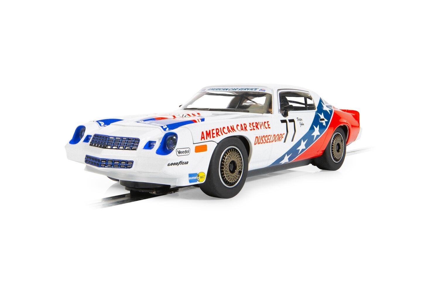 Scalextric C4300 Chevrolet Camaro Z28 - Peter John DTM 1982 Slot Car