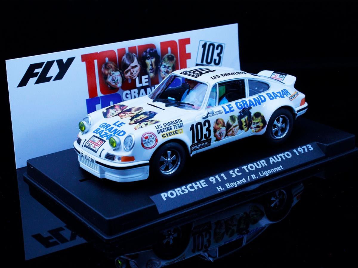 Fly A2052 Porsche 911 Le Grand Bazar SC Tour Auto 1973 Slot Car