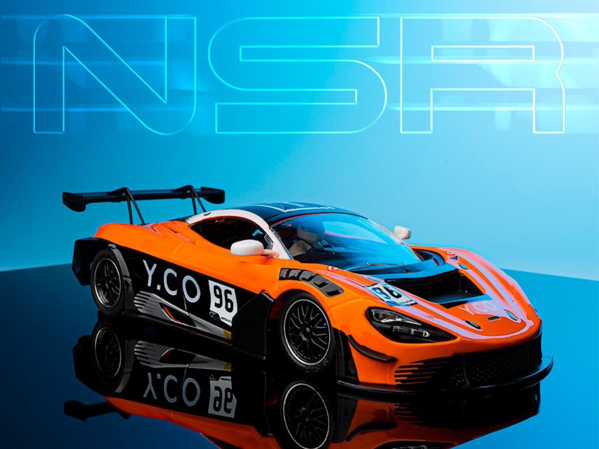 NSR 0408AW McLaren 720S Y.CO No.96 British GT 2020 AW Slot Car