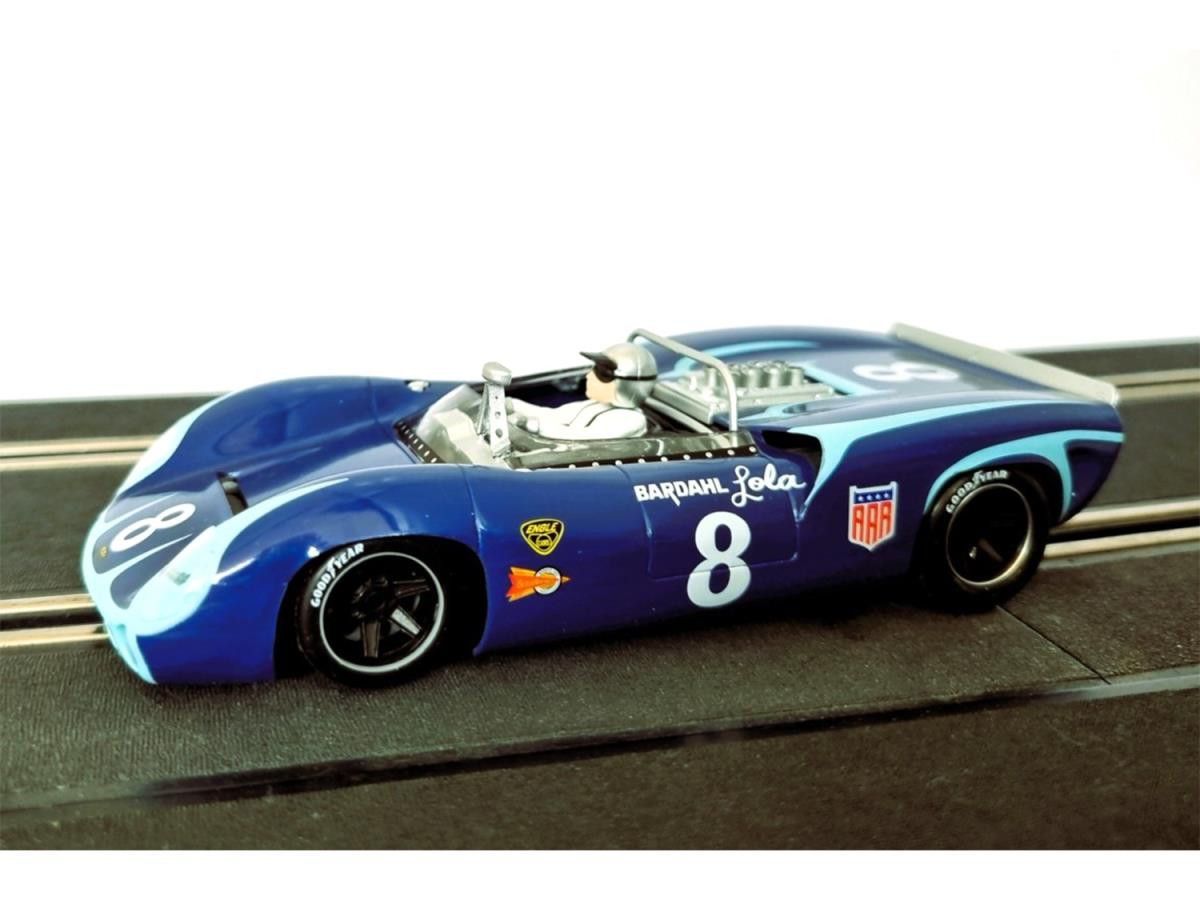 Thunderslot Lola T70 Can-Am 1966 USRRC Bridgehampton No.8 Grant CA00208S-W Slot Car