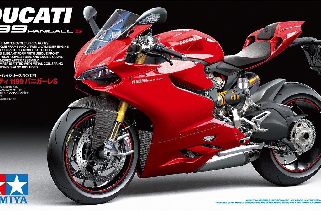 Tamiya 14129 Ducati 1199 Panigale S 1:12 Scale Plastic Model Kit