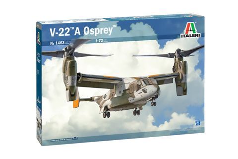 Italeri 1463 Bell Boeing V-22A Osprey 1:72 Scale Plastic Model Kit