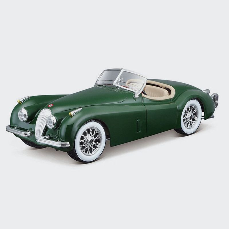 Bburago 18-22018 Jaguar XK120 Roadster Racing Green (1951) 1:24 Scale Diecast Model
