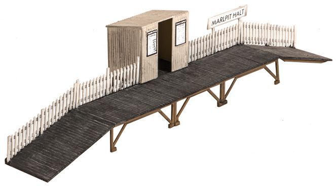 Wills Kits SS27 Station Halt with Waiting Room Kit OO/HO Gauge