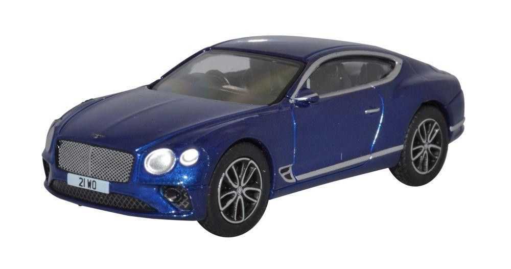 Oxford Diecast Bentley Continental GT Sport Peacock Blue (76BCGT001) 1:76 (OO) Scale Model