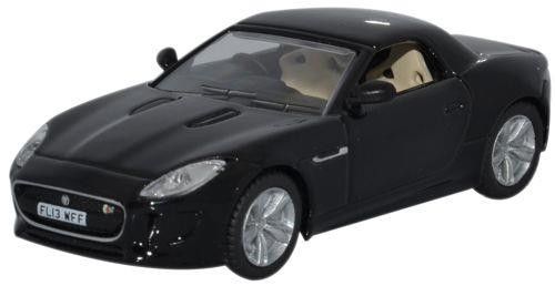 Oxford Diecast Jaguar F Type Ebony (76FTYP001) 1:76 (OO) Scale Model