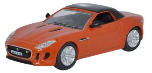 Oxford Diecast Jaguar F Type Firesand (76FTYP003) 1:76 (OO) Scale Model