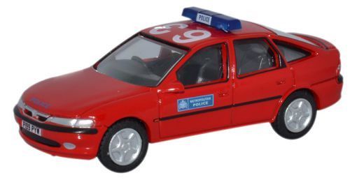 Oxford Diecast Vauxhall Vectra Metropolitan Police (76VV002) 1:76 (OO) Scale Model