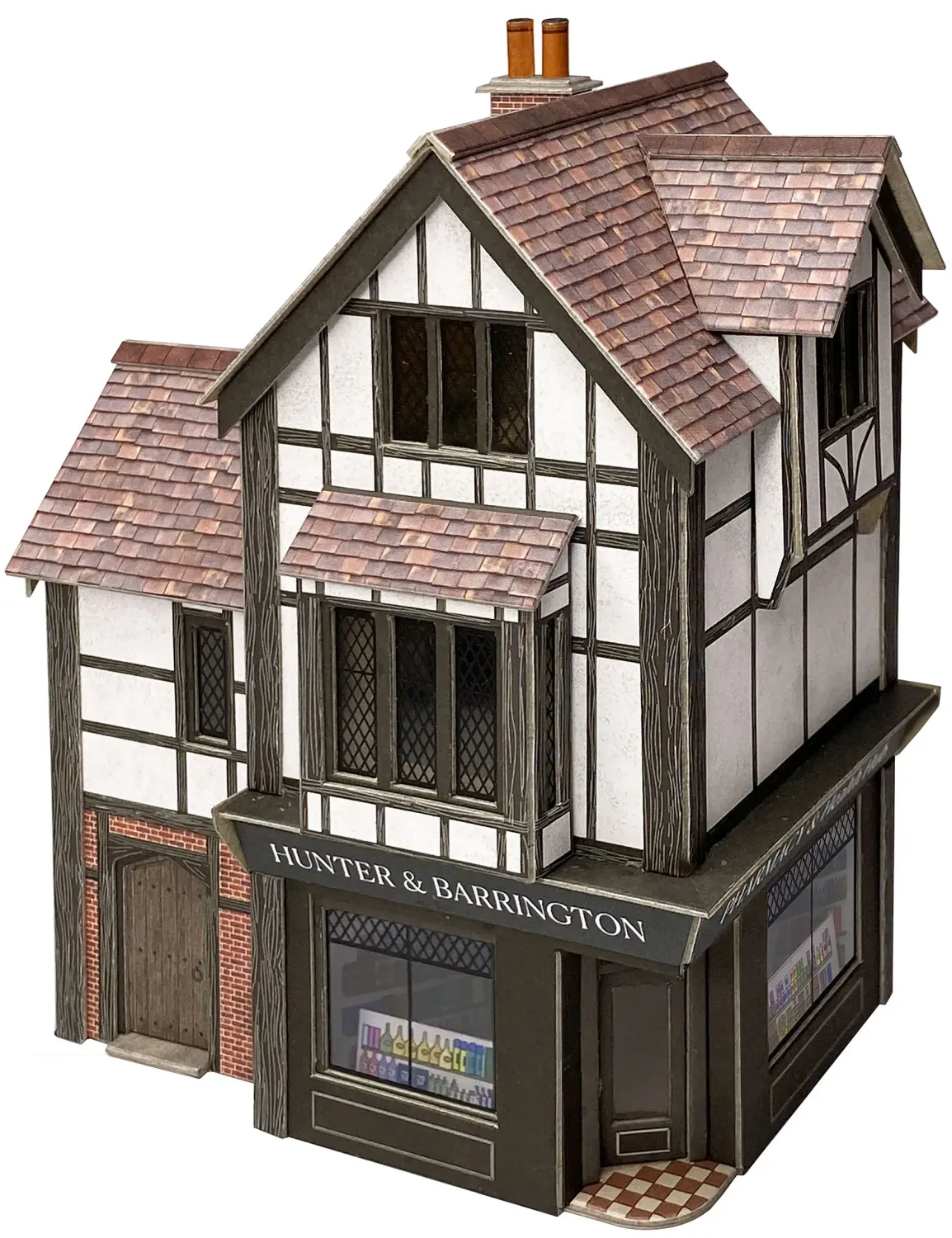 Metcalfe PO350 OO/HO Scale No.1 Market Street Card Kit