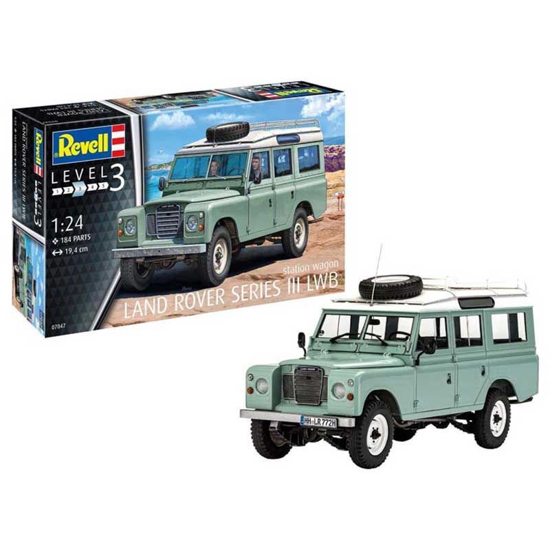 Revell 07047 Land Rover Series III LWB Starter 1:24 Scale Plastic Model Kit
