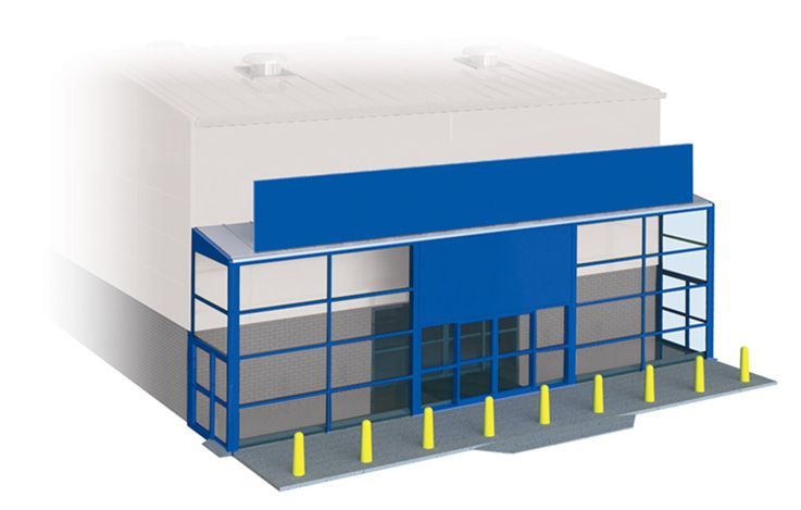Wills Modern SSM310 Supermarket Frontage Kit OO/HO Gauge