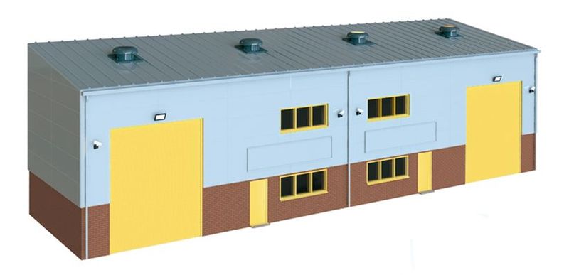 Wills Modern SSM300 Industrial/Retail Unit Base Kit OO/HO Gauge