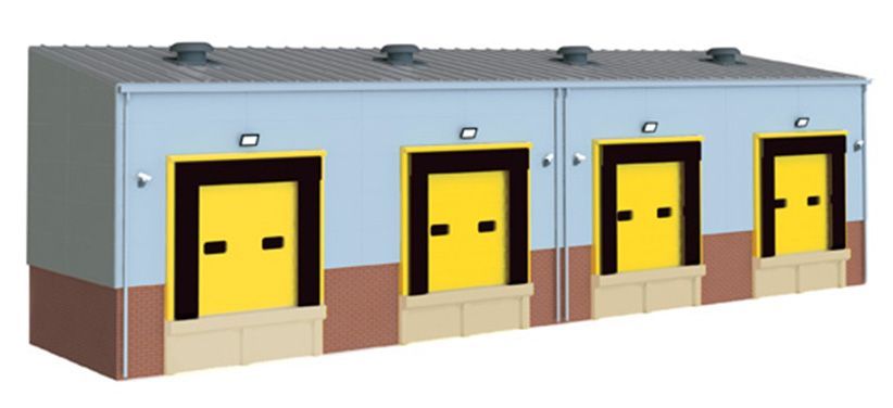 Wills Modern SSM312 HGV Loading Bays Kits OO/HO Gauge