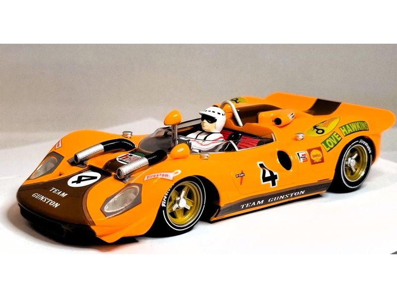 Thunderslot Can-Am Ferrari 350 No.4 Kyalami 9hr 1968 Hawkins/Love CA00603S-W Slot Car