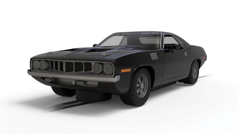 Scalextric C4595 Plymouth Barracuda - John Wick Chapter 4 Slot Car