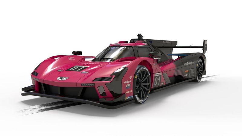 Scalextric C4611 Cadillac V-Series R - Road Atlanta 2024 - Pink Slot Car