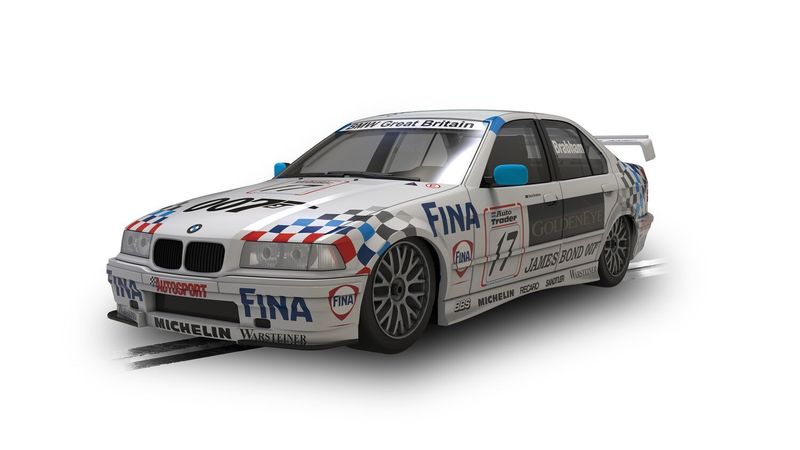 Scalextric C4574 BMW 320i - BTCC 1995 - David Brabham Slot Car