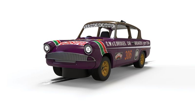 Scalextric C4584 Ford Anglia 105e George Polley 306 Slot Car