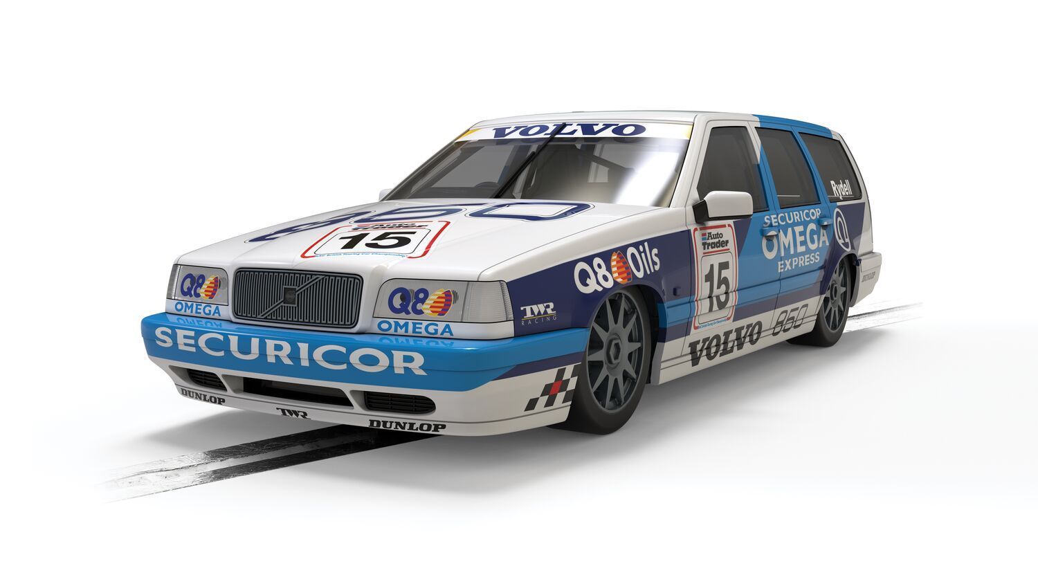 Scalextric C4597 Volvo 850 Estate - BTCC 1994 - Rickard Rydell Slot Car