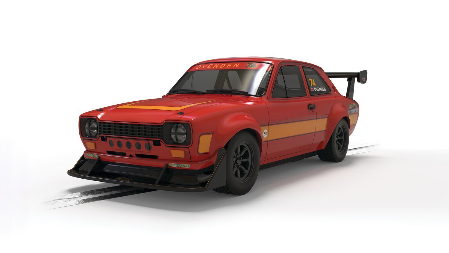 Scalextric C4571 Ford Escort MK1 RSR - Ovenden 74 Slot Car