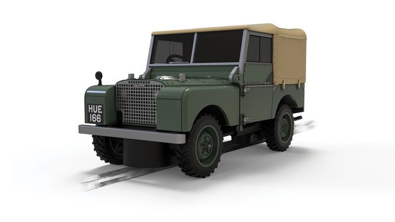 Scalextric C4600 Land Rover Series 1 - HUE166 Slot Car