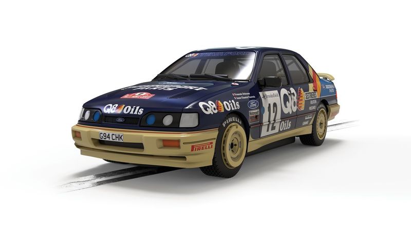 Scalextric C4607 Ford Sierra Sapphire Cosworth - 1991 Monte Carlo Rally - Francois Delecour Slot Car