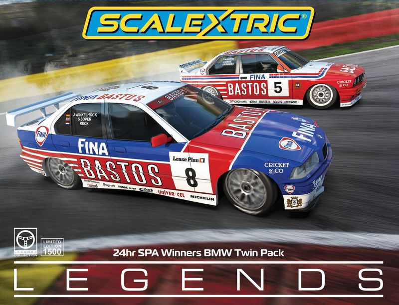 Scalextric C4587A Spa 24H Winners BMW - Twin Car Pack Slot Cars
