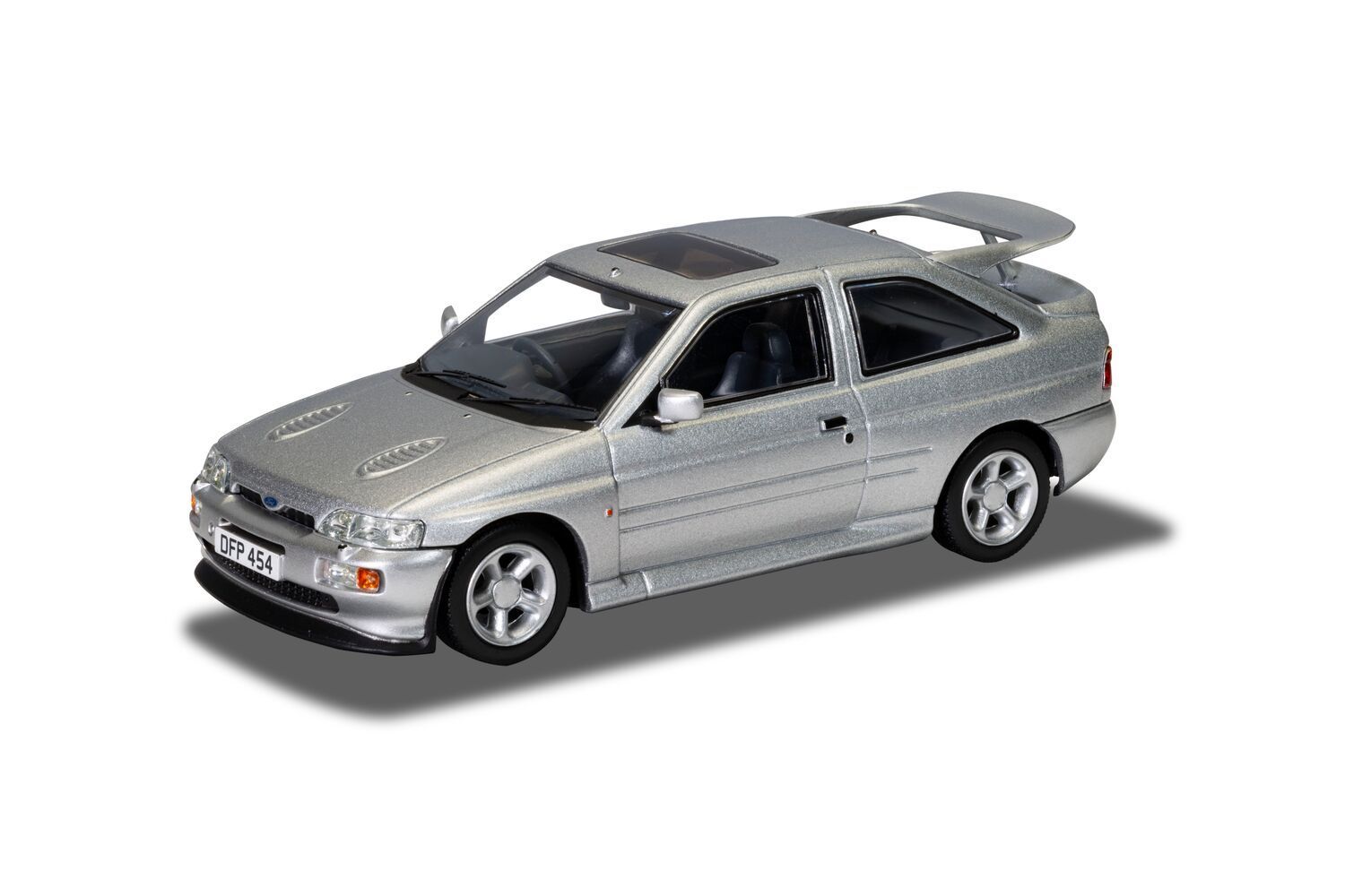 Corgi VA14806 Ford Escort RS Cosworth, Moondust Silver Diecast Model
