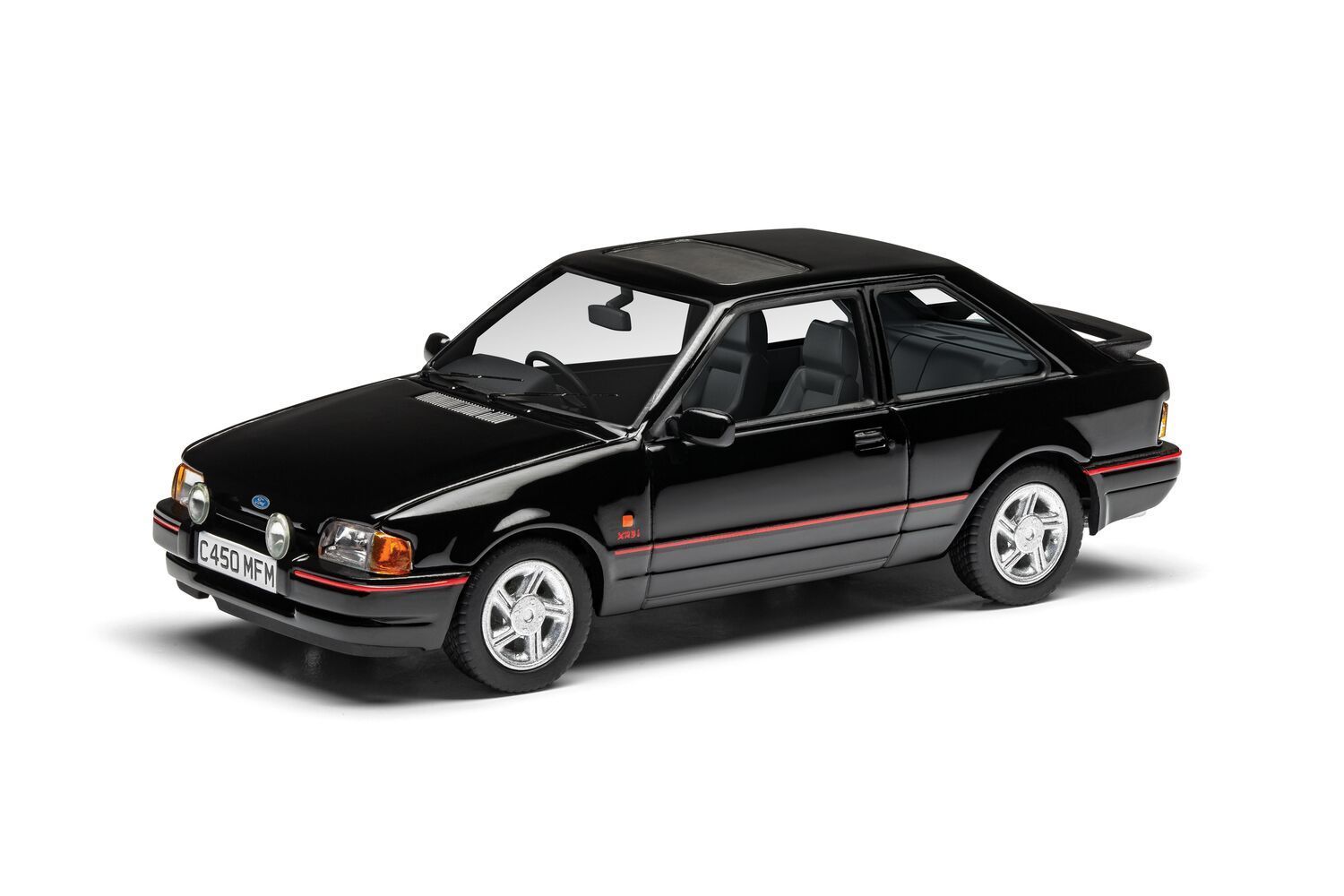 Corgi VA14307B Ford Escort Mk4 XR3i, Black Diecast Model