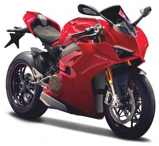 Bburago 18-51080 Ducati Panigale V4 Red  1:18 Scale Diecast Model