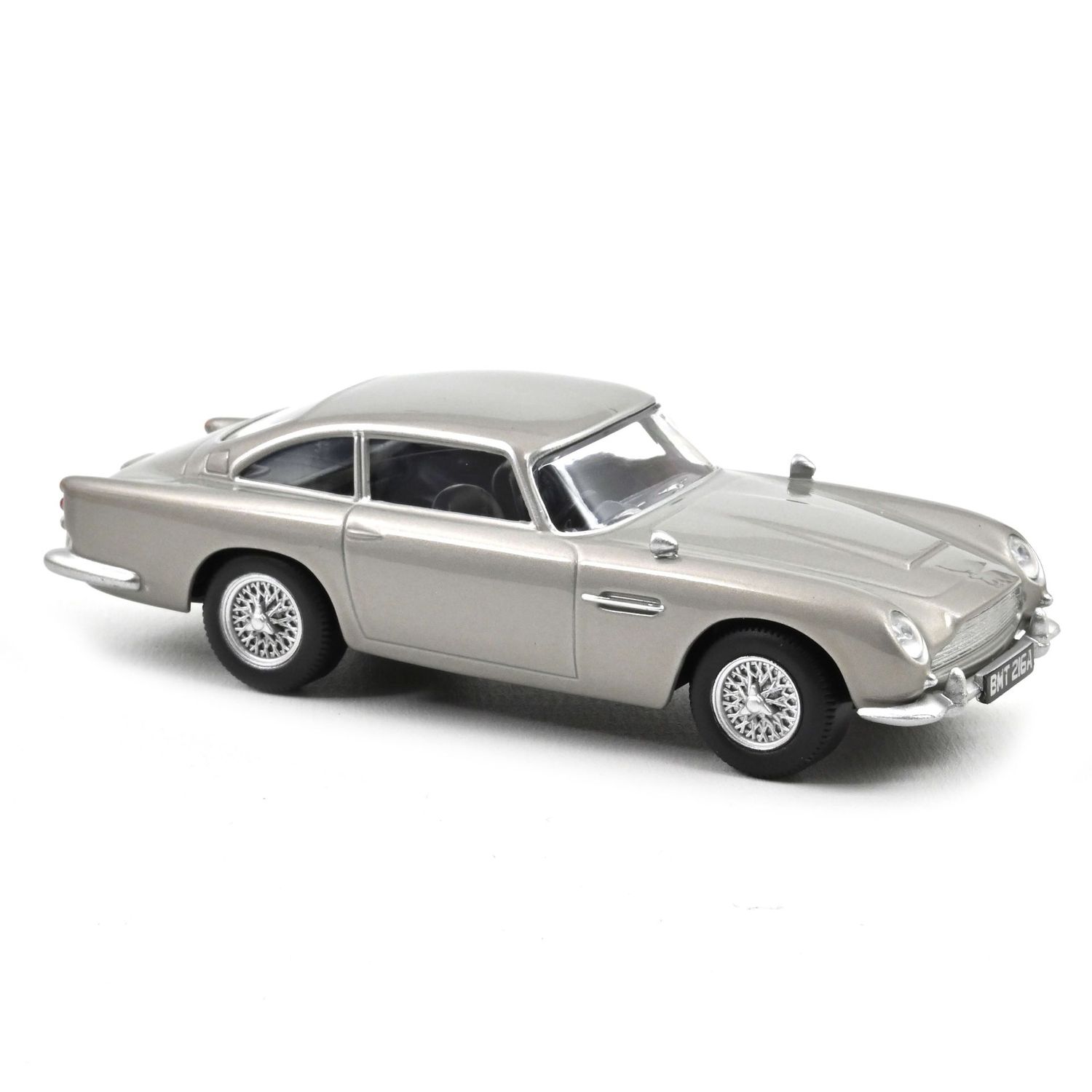 Norev 270523 1963 Aston Martin DB5 Silver Birch 1:43 Scale Diecast Model