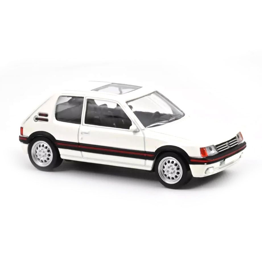 Norev 471738 1986 Peugeot 205 GTi - Meije White 1:43 Scale Diecast Model