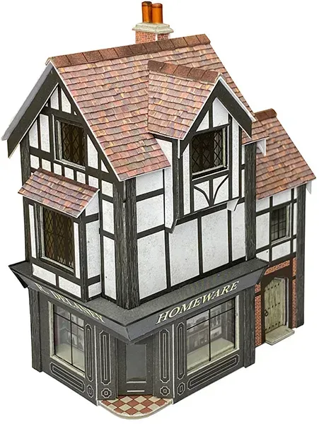 Metcalfe PN950 N Scale No.1 Market Street Card Kit